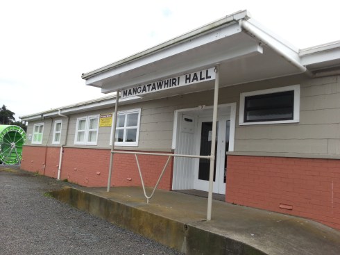 Mangatawhiri hall