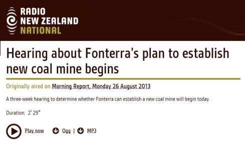 Click to listen to bulletin on Radio NZ website